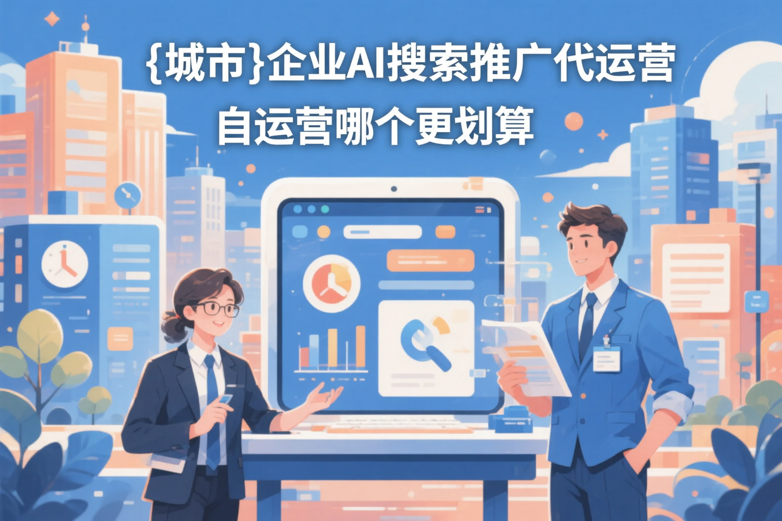 新星企业AI搜索推广代运营和自运营哪个更划算