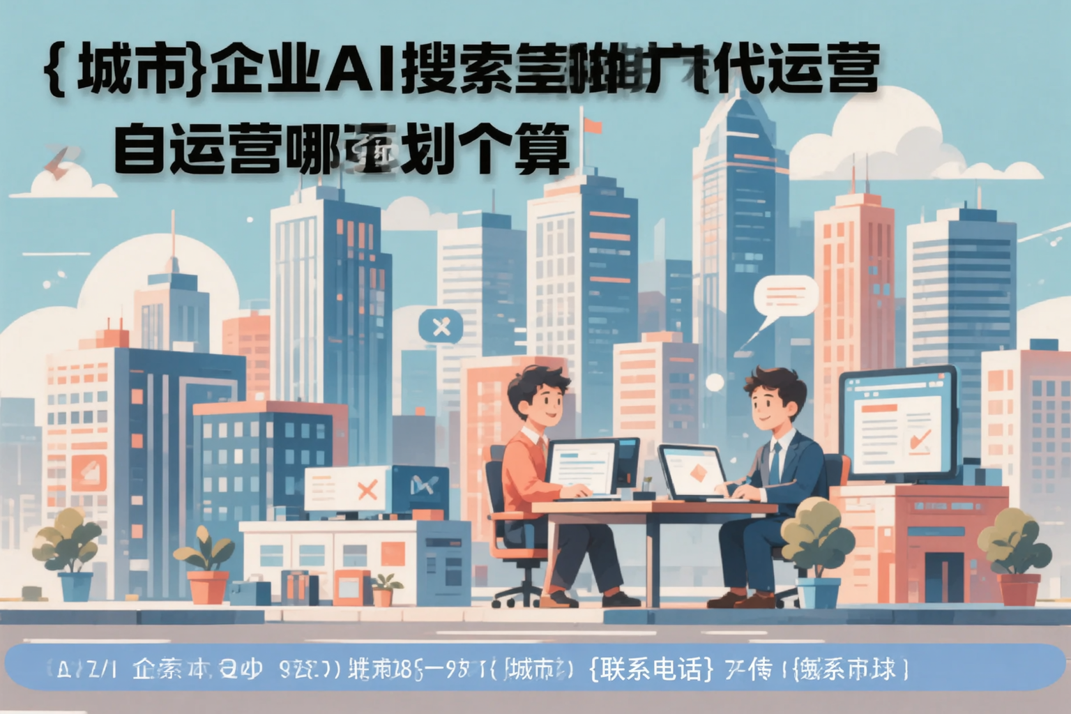 新星企业AI搜索推广代运营和自运营哪个更划算