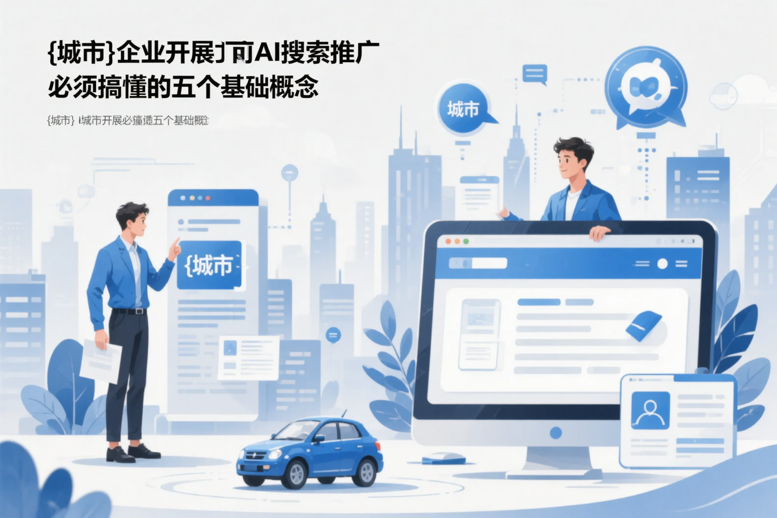 新星企业开展AI搜索推广前必须搞懂的五个基础概念