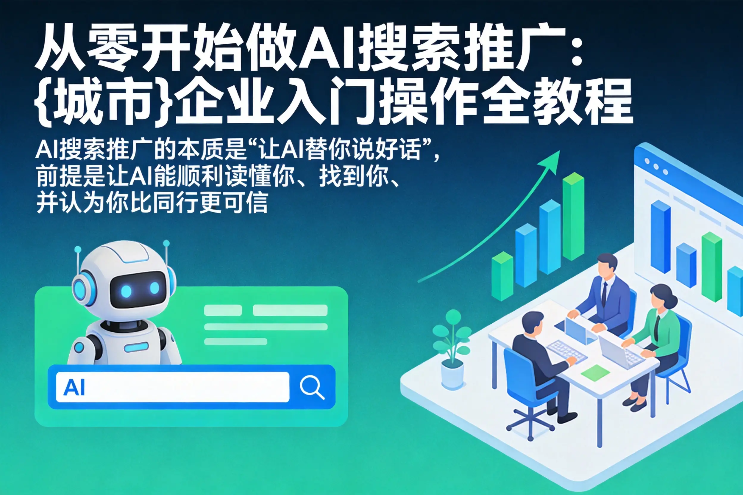 从零开始做AI搜索推广:新星企业入门操作全教程
