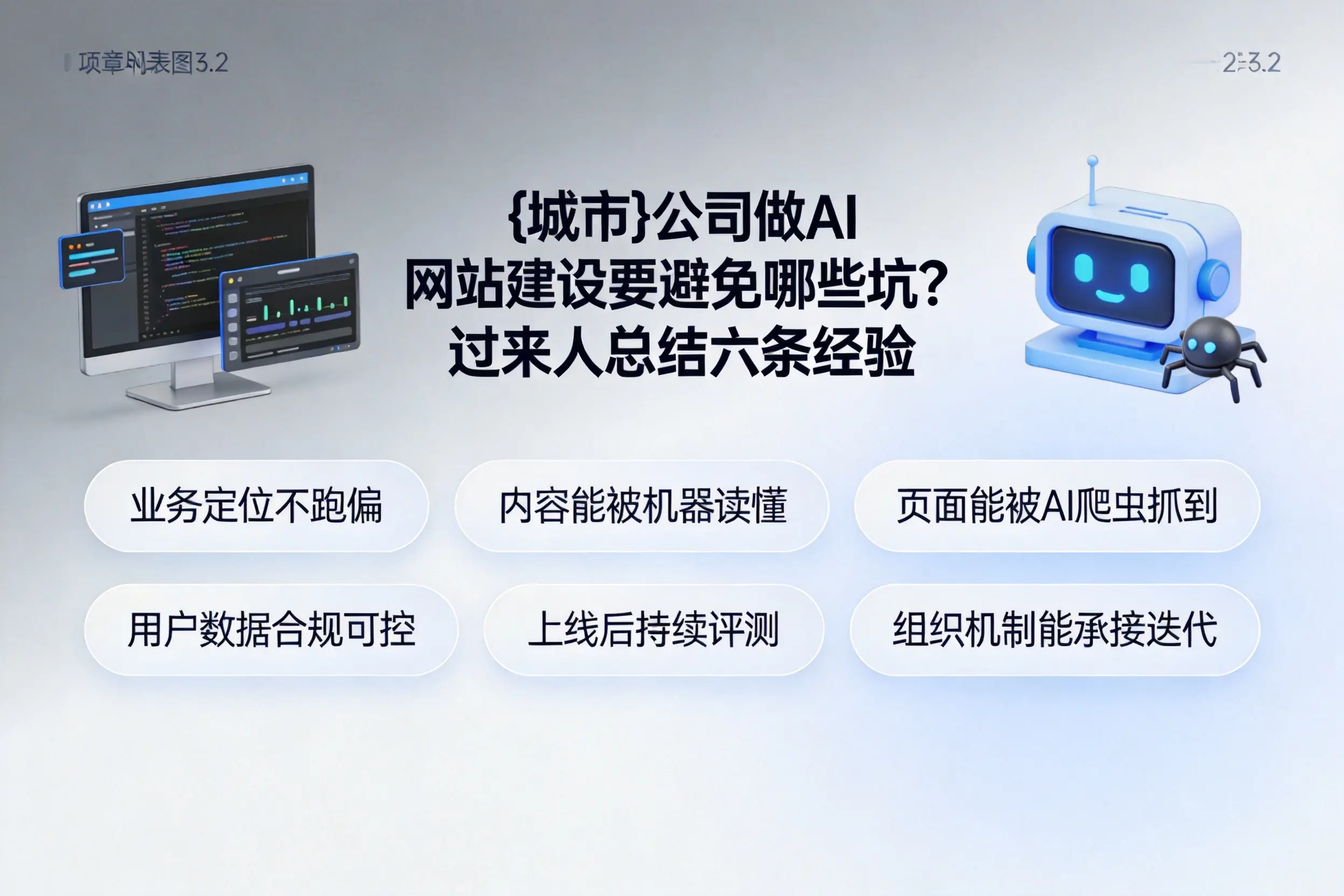 新星公司做AI网站建设要避免哪些坑？过来人总结六条经验