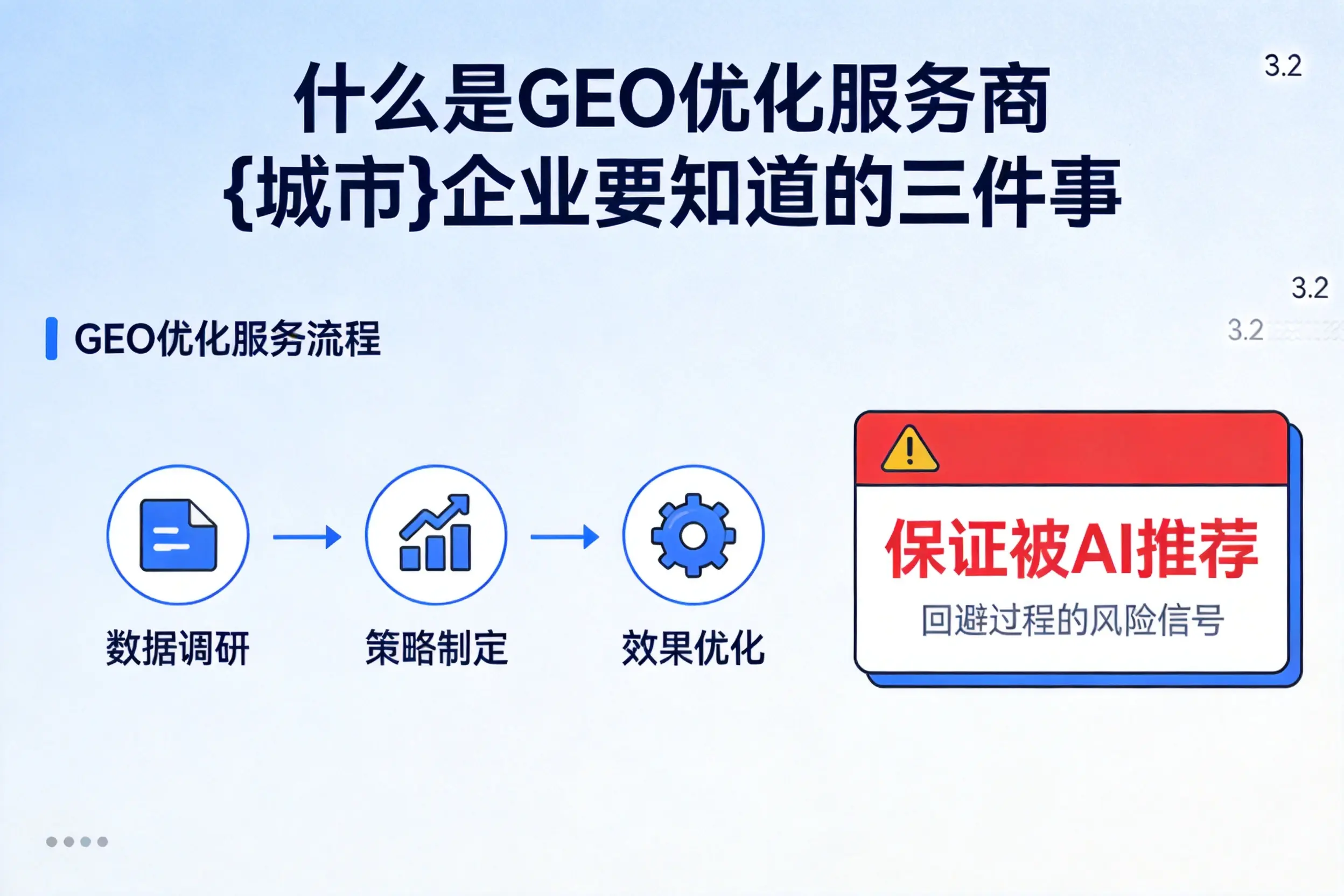 什么是GEO优化服务商新星企业要知道的三件事