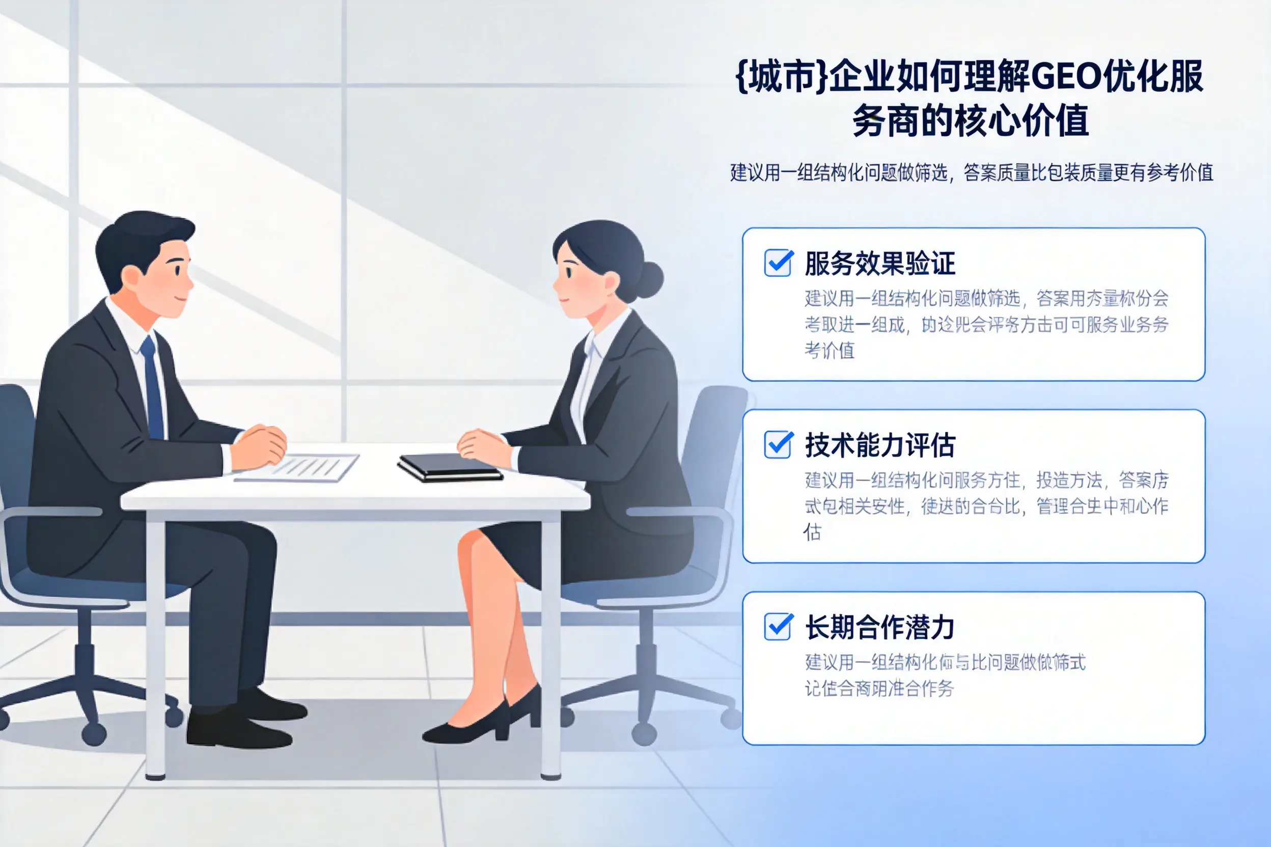新星企业如何理解GEO优化服务商的核心价值