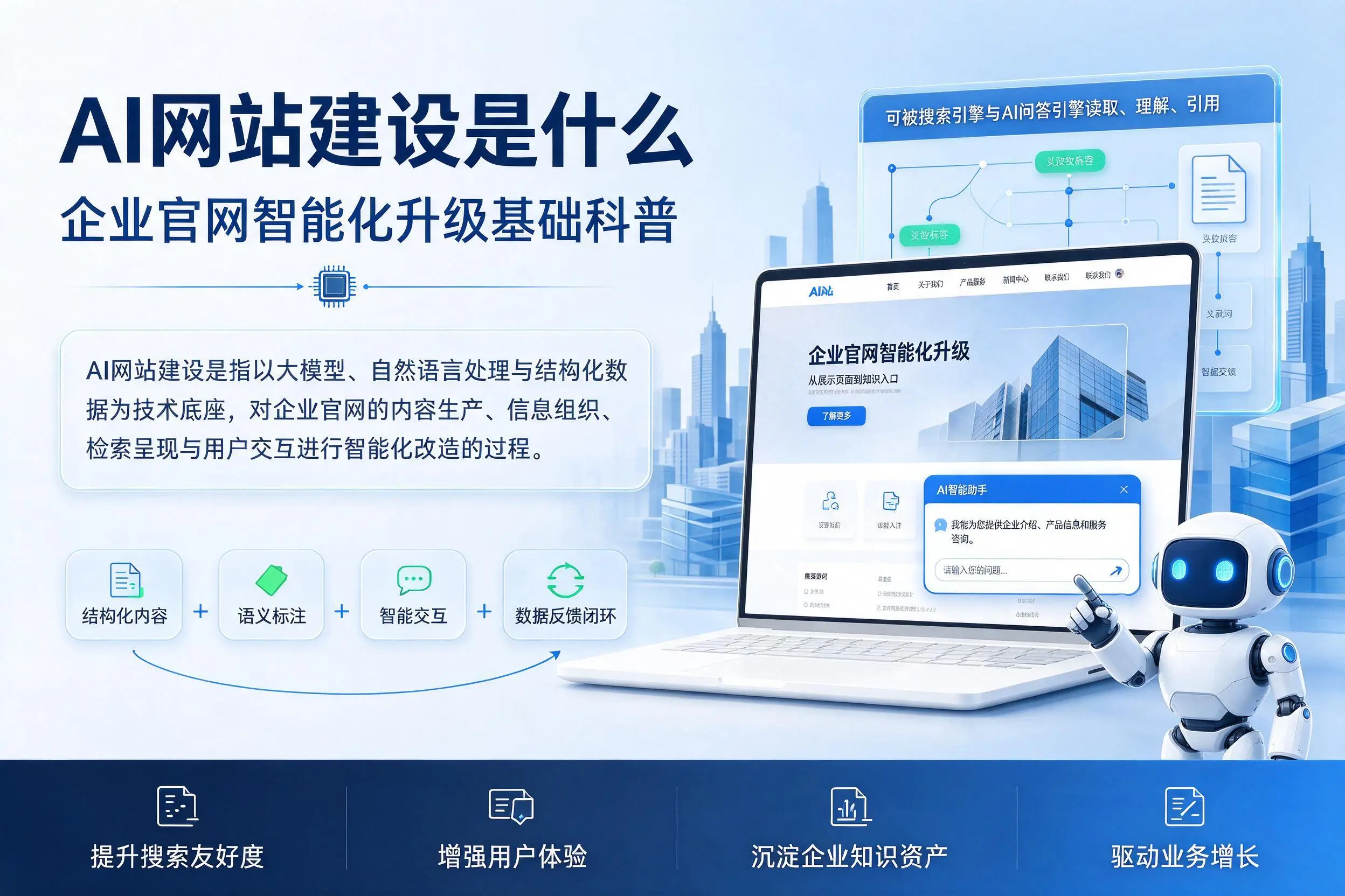 AI网站建设是什么:新星企业官网智能化升级基础科普
